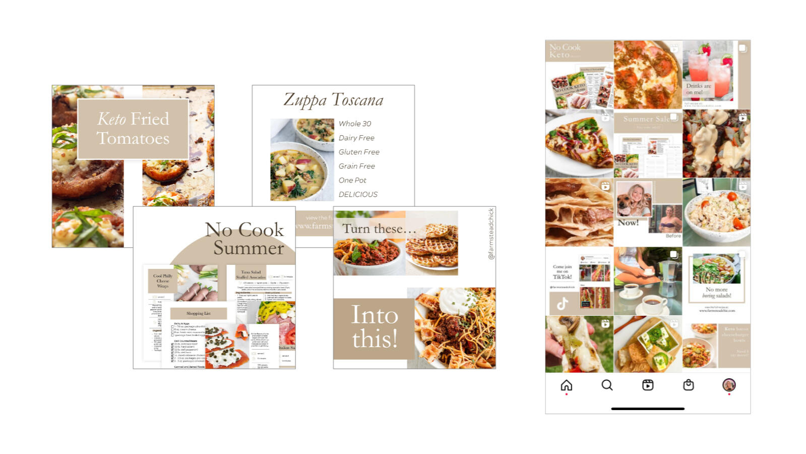 Farmstead Chick | Social Media Graphics